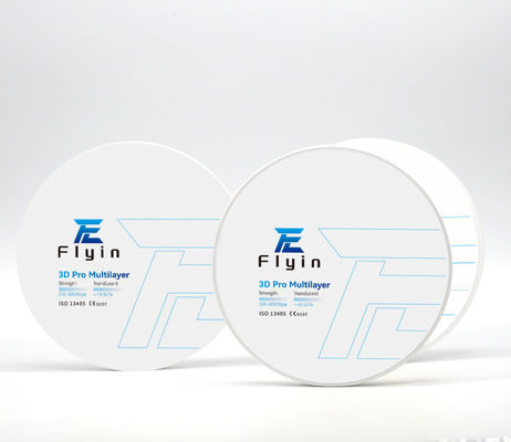 satın al Dental Cad Cam Zirkonya Blokları 3D Pro Çok Katmanlı Tipi online manufacture