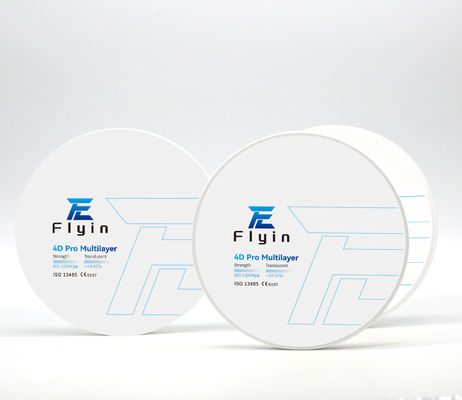 satın al Diş Laboratuvarı Malzemesi 4D Pro Çok Katmanlı Zirkonya Blok Seramik Disk online manufacture