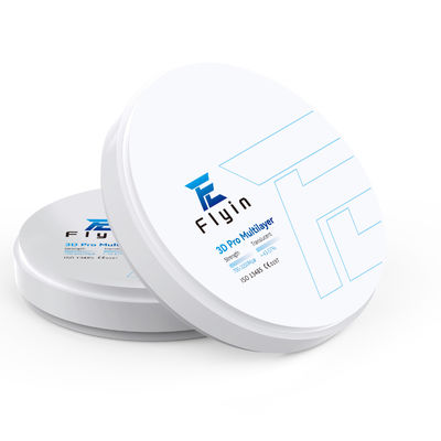 Preshed Dental Multilayer Zirconia Block 3D Pro Estetik Estorasyon için