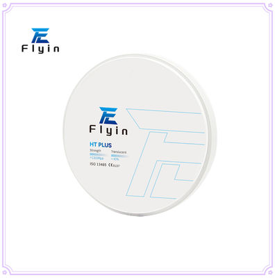 FLYIN Oralead Dental HT Dental Laboratuvarı için Zirkonya Bloku Şeffaflığı % 41